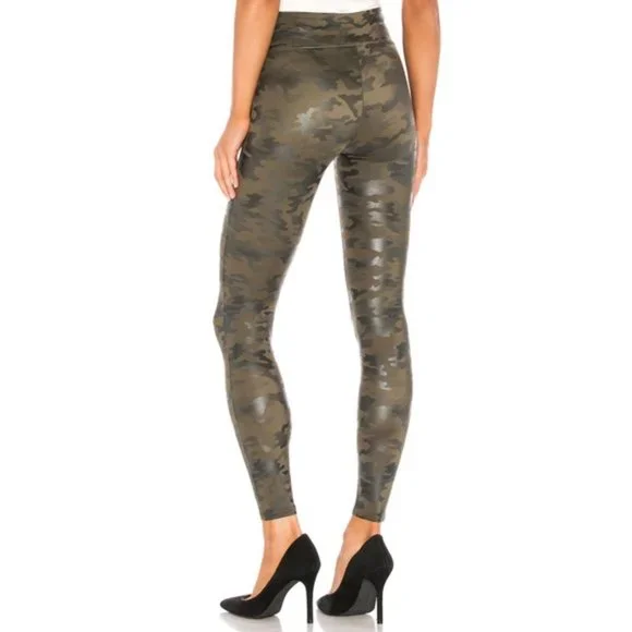 Spanx Faux Leather Camo Leggings - Picture 4 of 6
